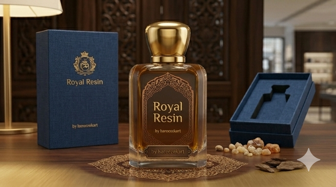 Royal Resin – Opulent Oud & Amber Resin EDP